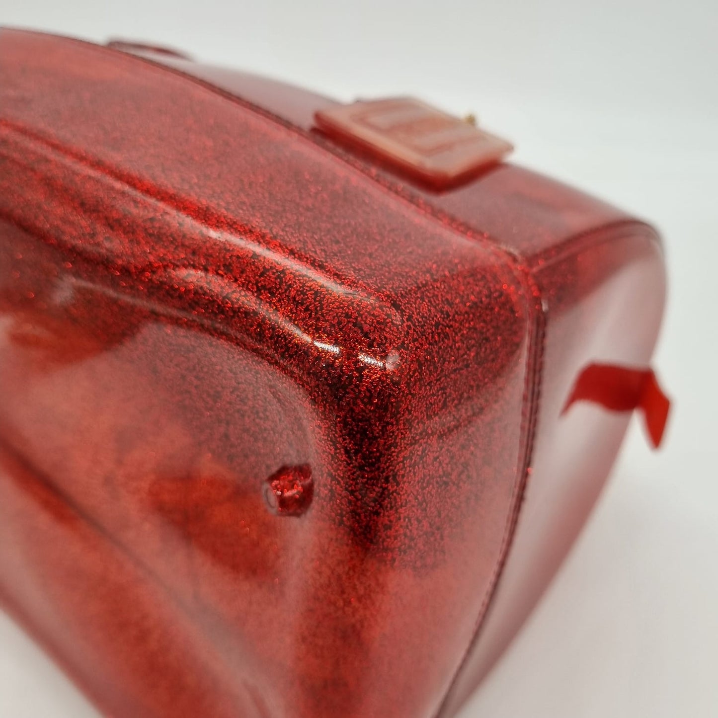 Furla Speedy Candy Red Metalic size 30x17x25