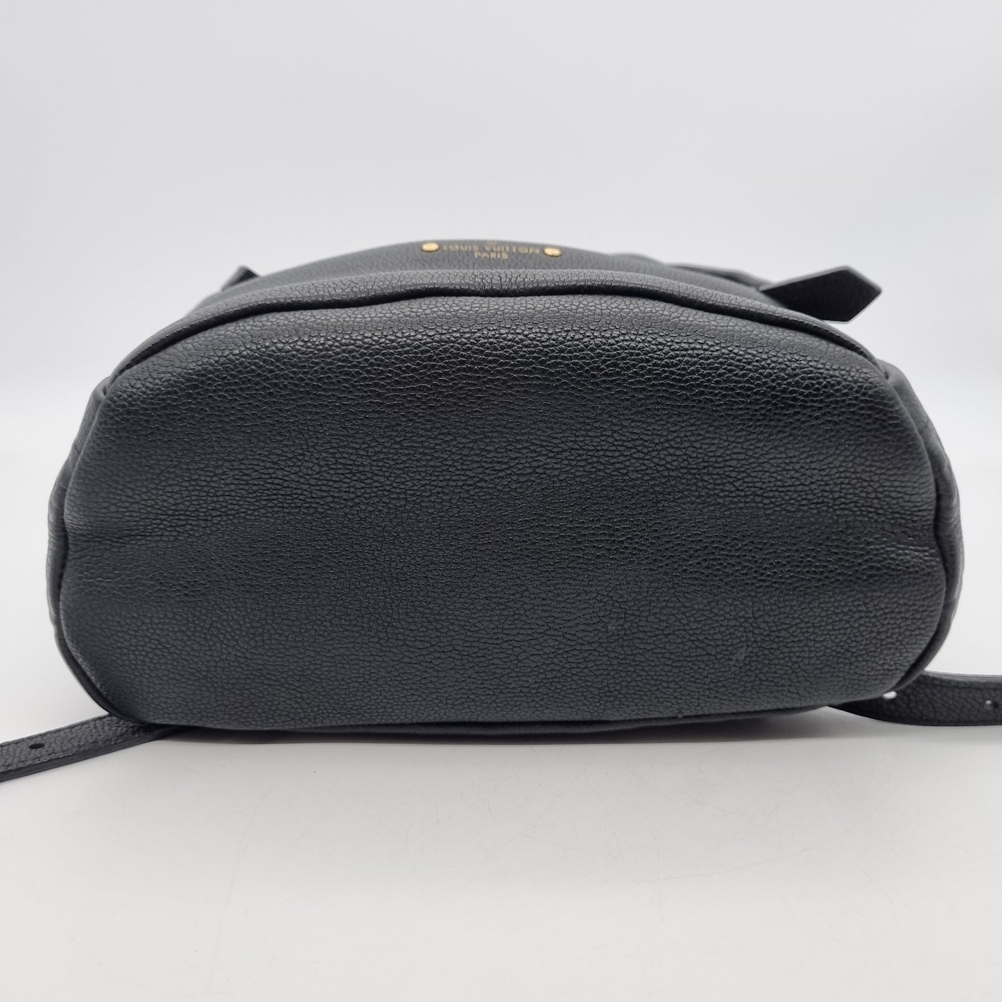 Louis Vuitton Sorbonne Backpack Monogram Empeinte Black 2017 Size 24x13x25