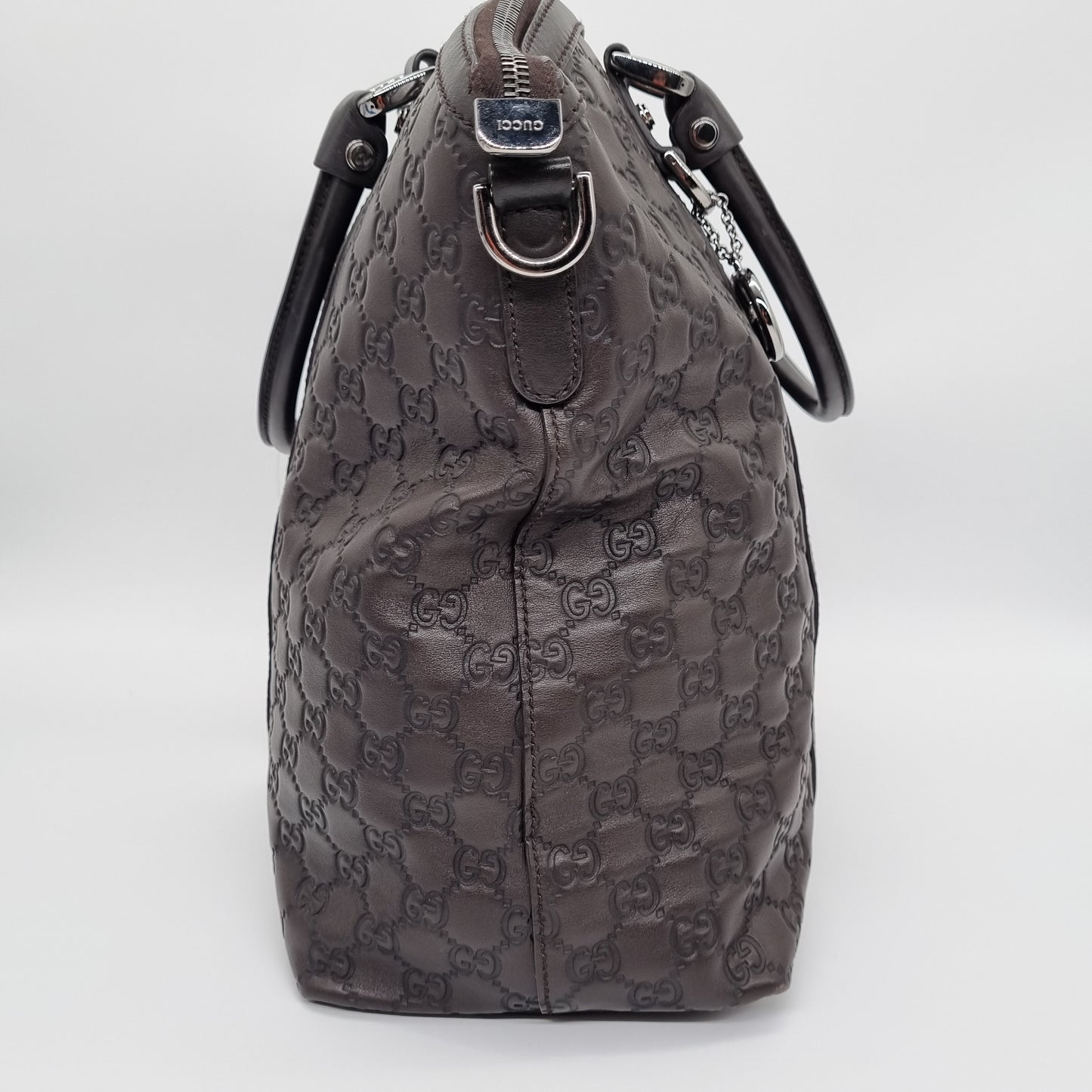 Gucci Guccisima Hobobag Darkbrown size 35x16x35