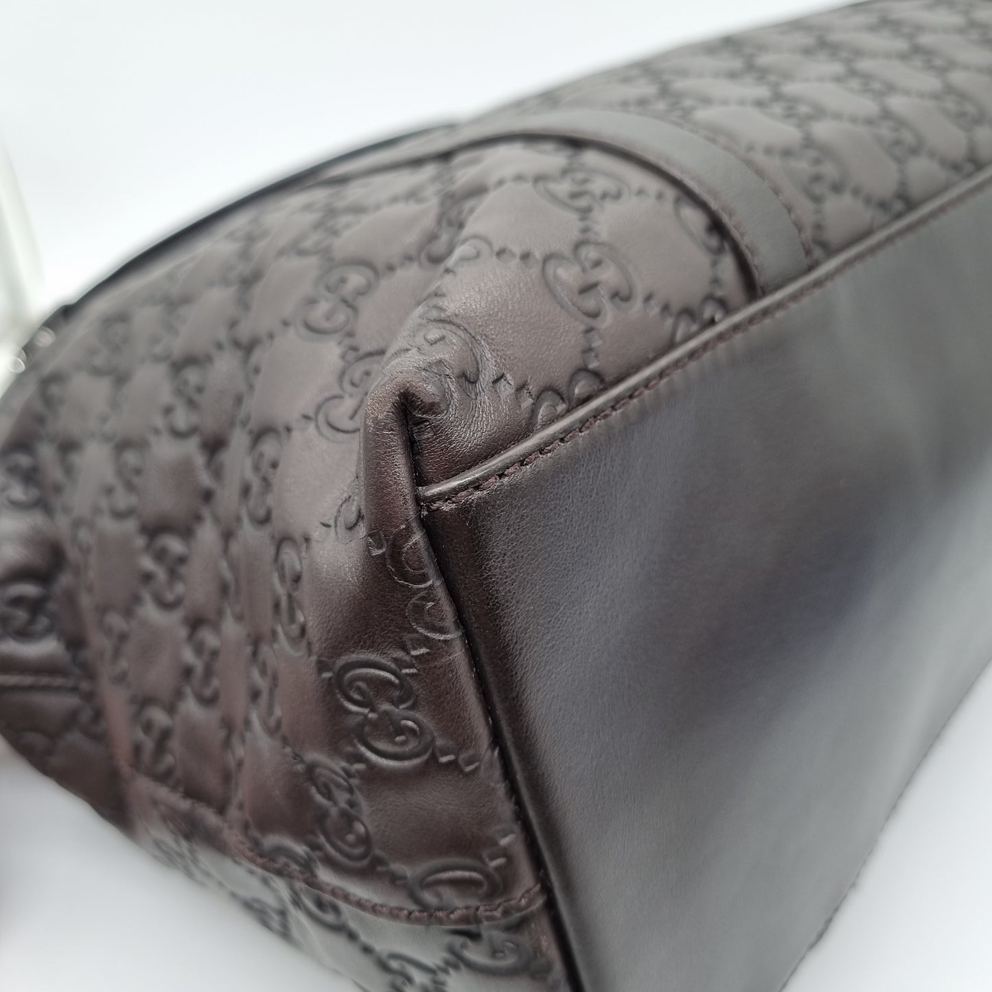 Gucci Guccisima Hobobag Darkbrown size 35x16x35