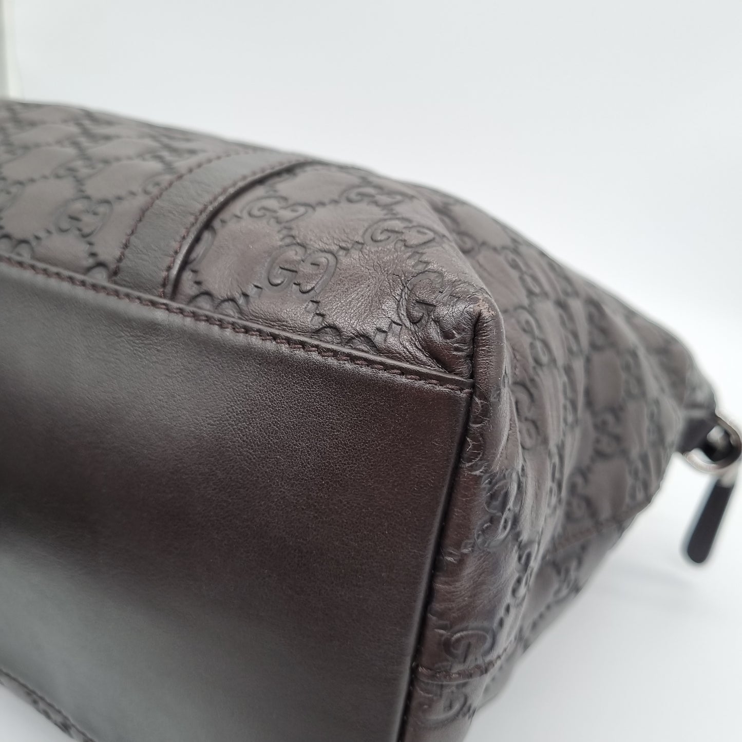 Gucci Guccisima Hobobag Darkbrown size 35x16x35