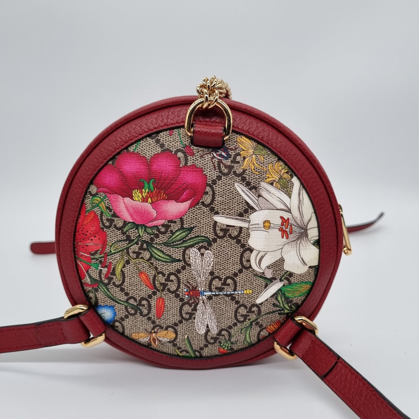 Gucci Ophidia Round Backpack diameter 16cm tahun 2021