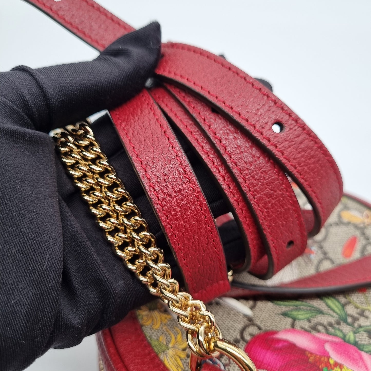 Gucci Ophidia Round Backpack diameter 16cm tahun 2021