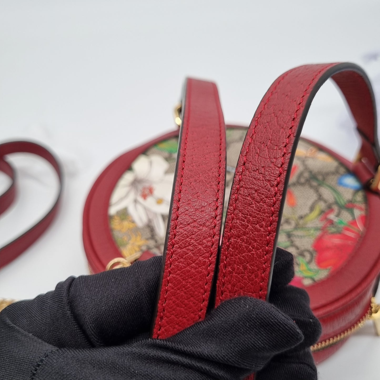 Gucci Ophidia Round Backpack diameter 16cm tahun 2021