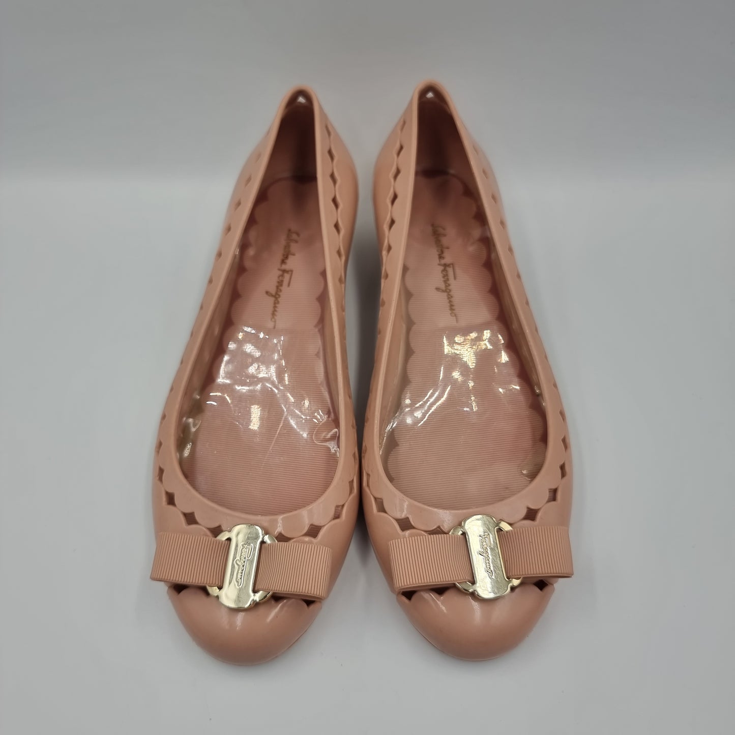Salvatore Ferragamo Jelly Pump Pink Size 6/23