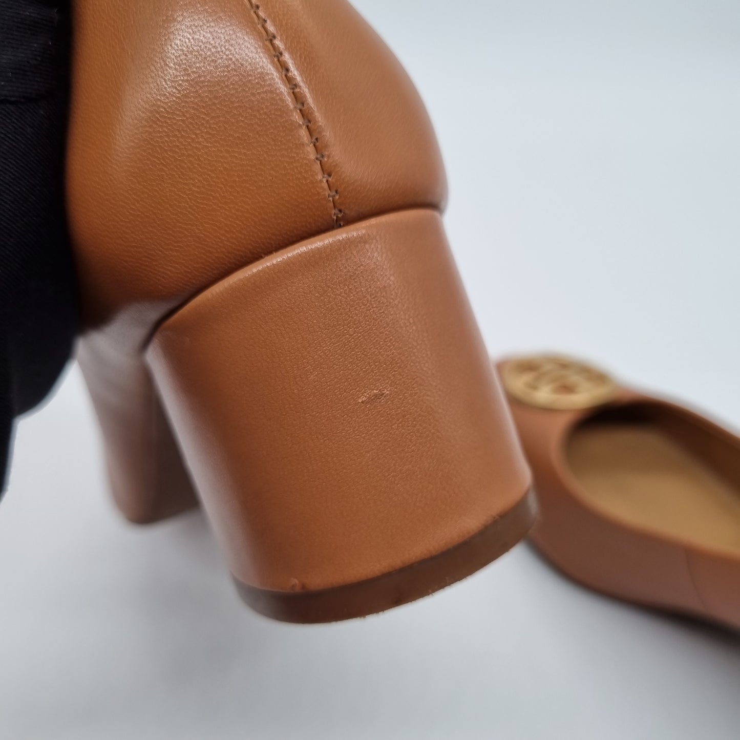 Tory Burch Chelsea 50mm Pump Nappa Leather Size 8/25