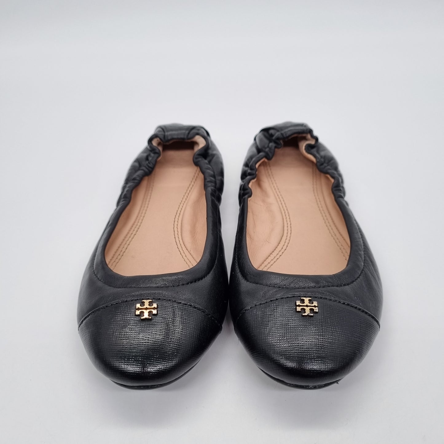 Tory Burch Ballerina Flat Black Size 6c/23