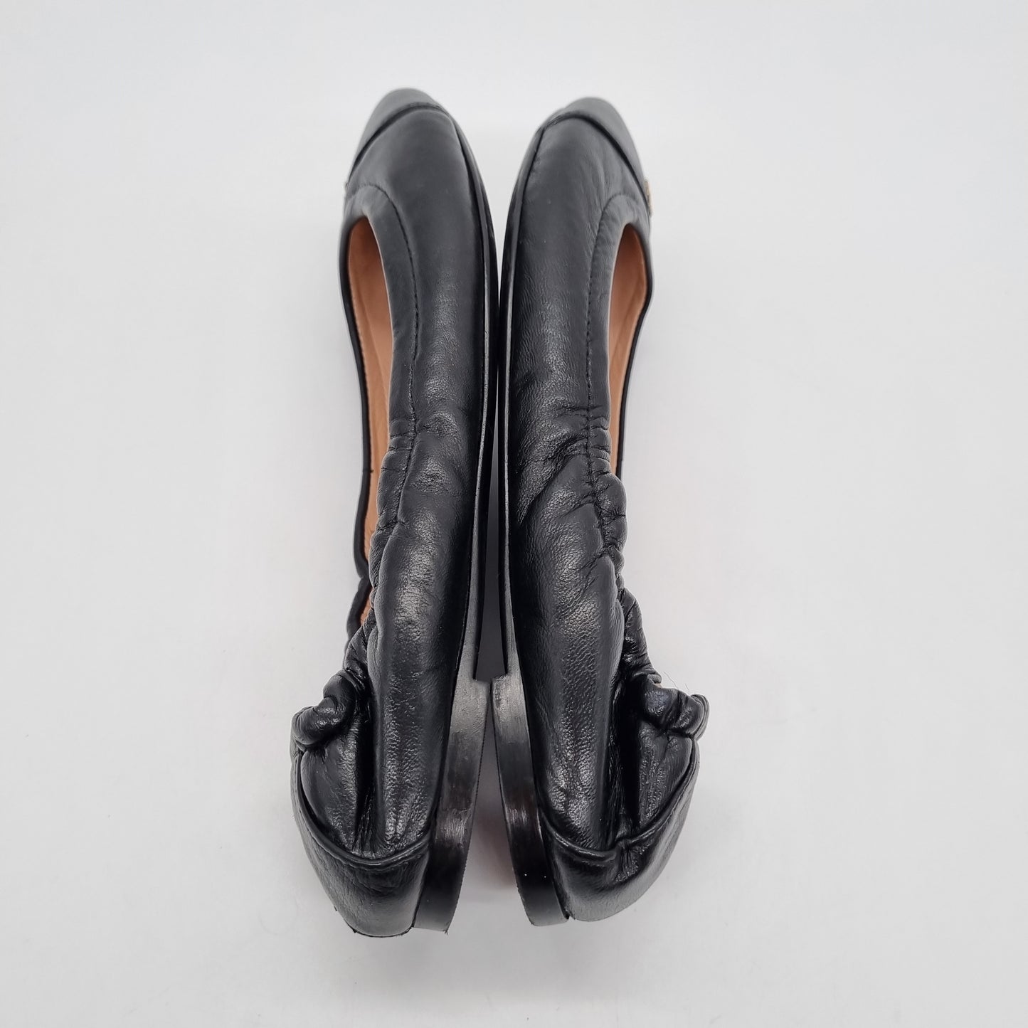 Tory Burch Ballerina Flat Black Size 6c/23