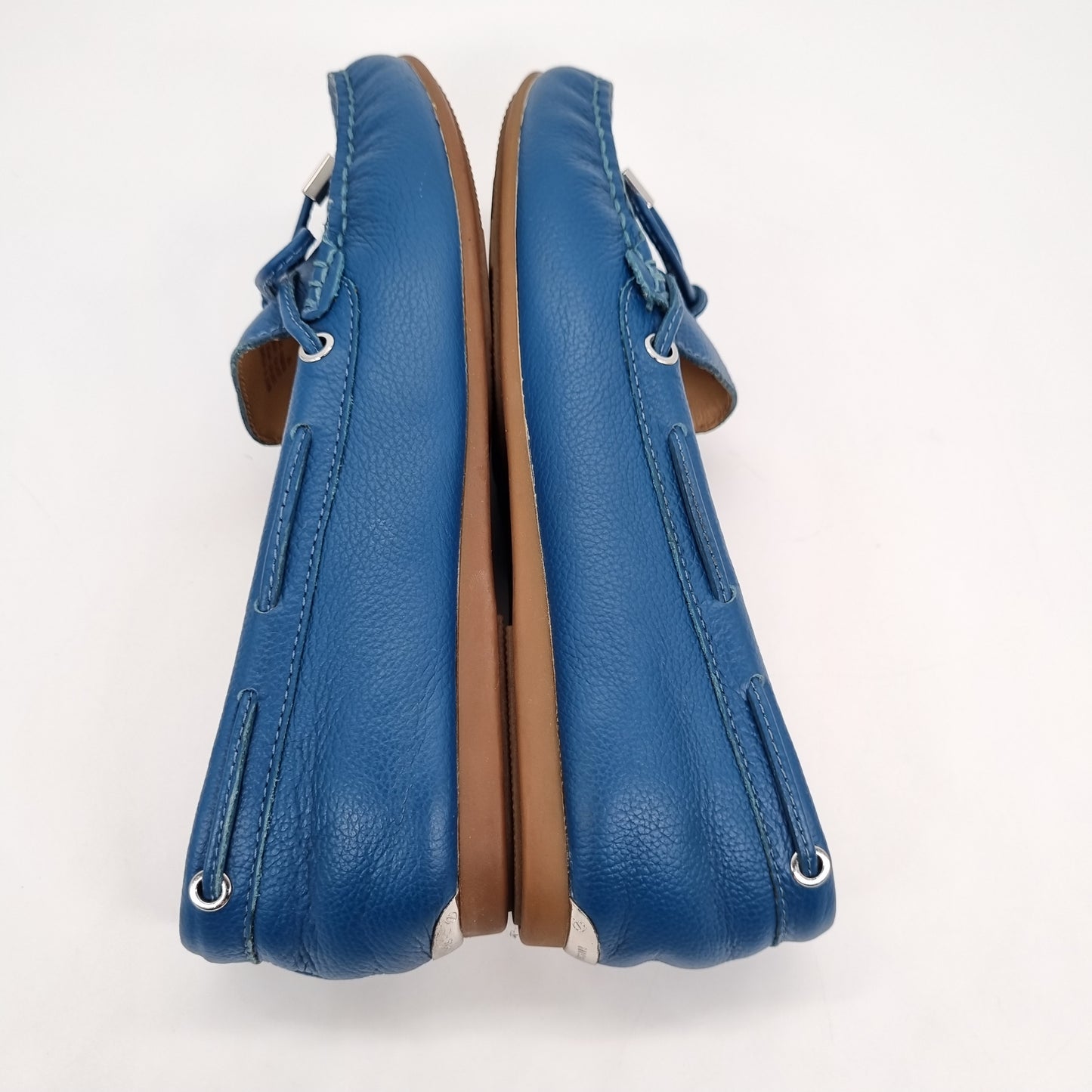Michael Kors Sutton Moc Slip On Blue Size 7M/24,5