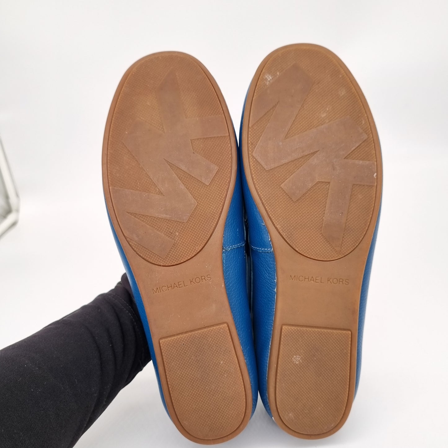 Michael Kors Sutton Moc Slip On Blue Size 7M/24,5