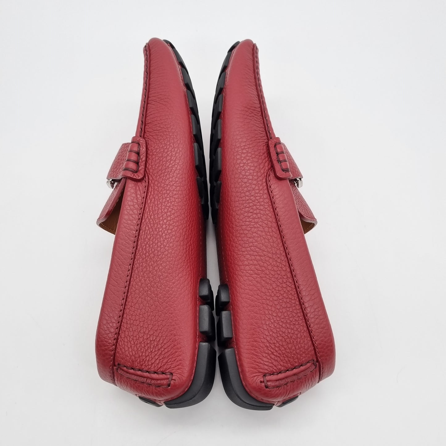 Louis Vuitton Monte Carlo Leather Loafer Hibiscus Red Size 8,5/28,5