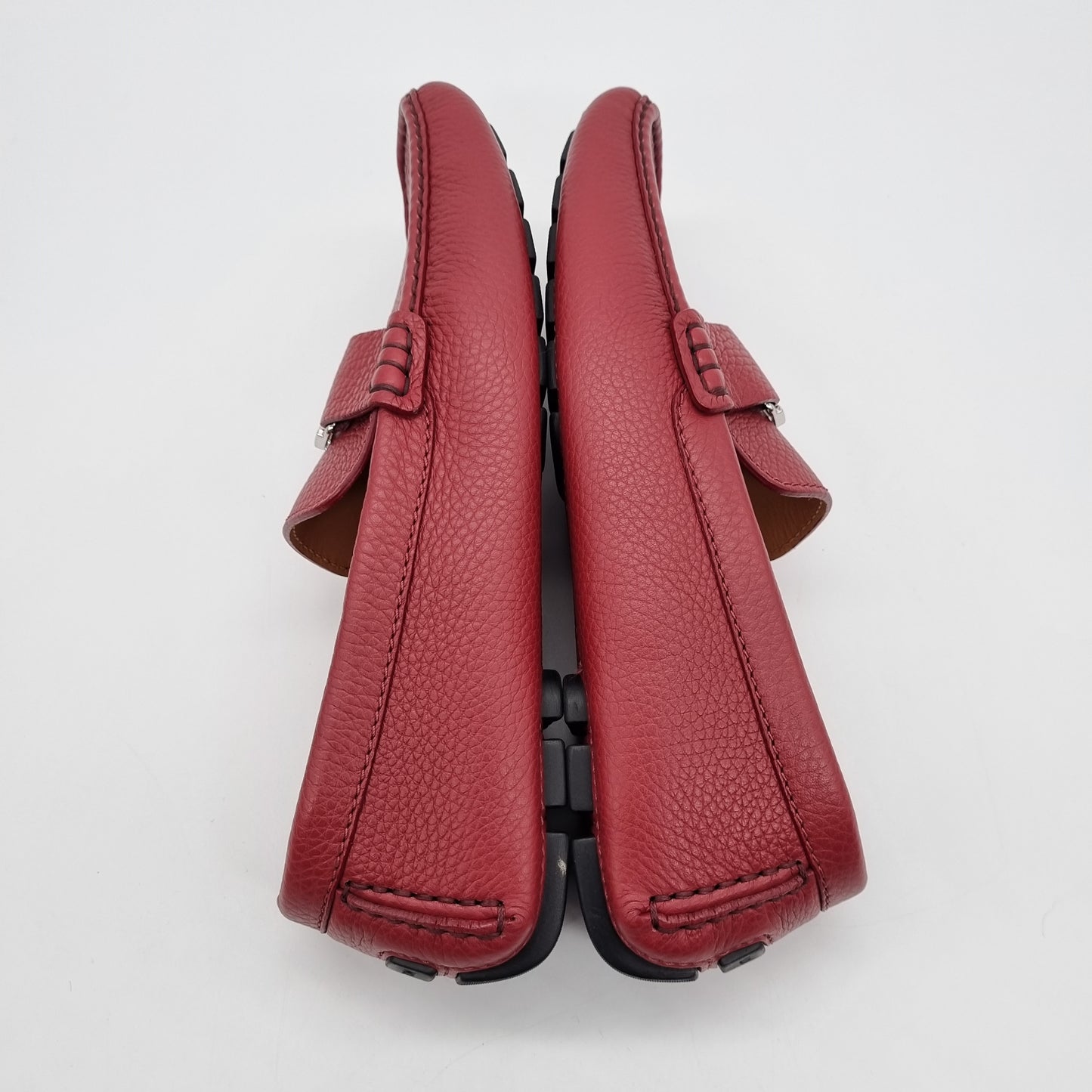 Louis Vuitton Monte Carlo Leather Loafer Hibiscus Red Size 8,5/28,5