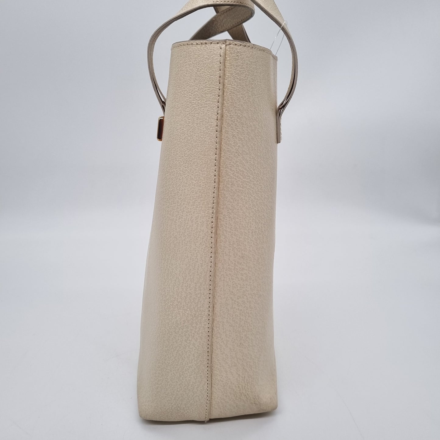 Gucci Vintage Handbag Ivory Size 20x8x25