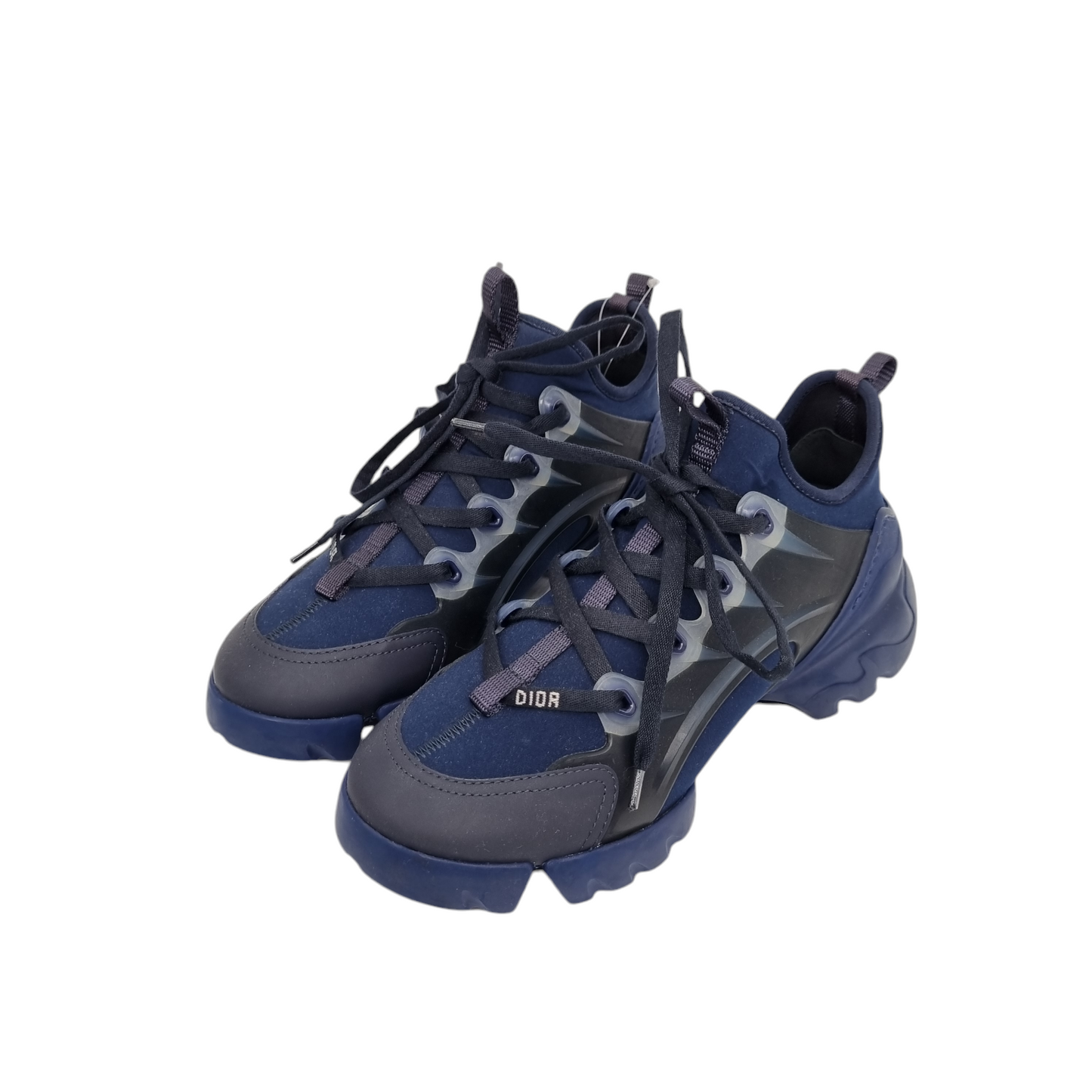 Dior D Connect Sneakers Blue Indigo Size 36,5/24