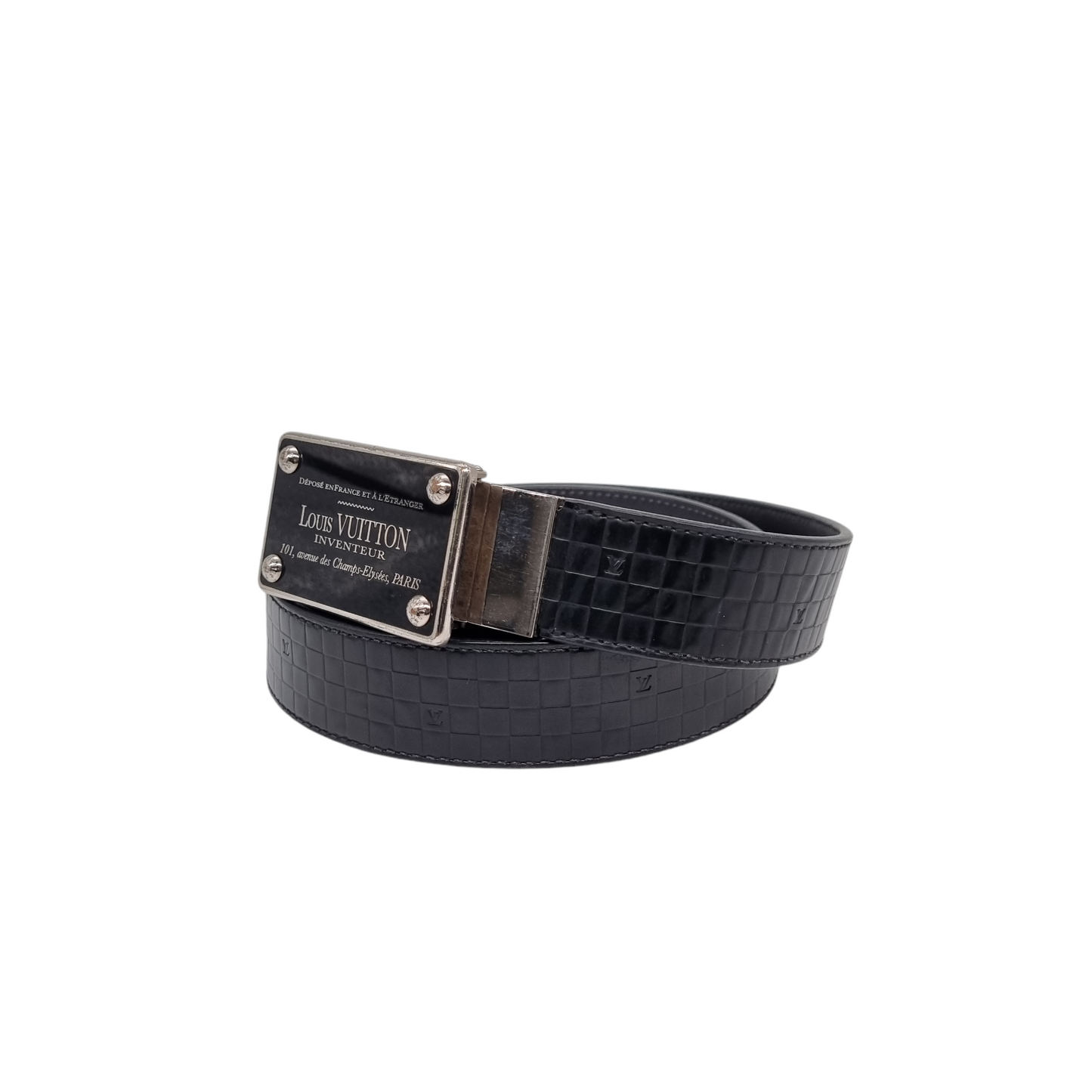 Louis Vuitton Belt Black 2010 Size 95