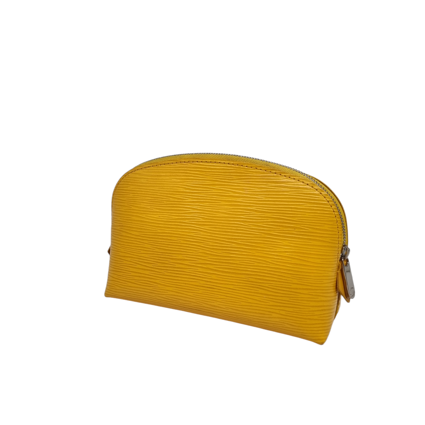 Louis Vuitton Cosmetic Pouch Epi Leather Yellow 2012 Size 17x6x11