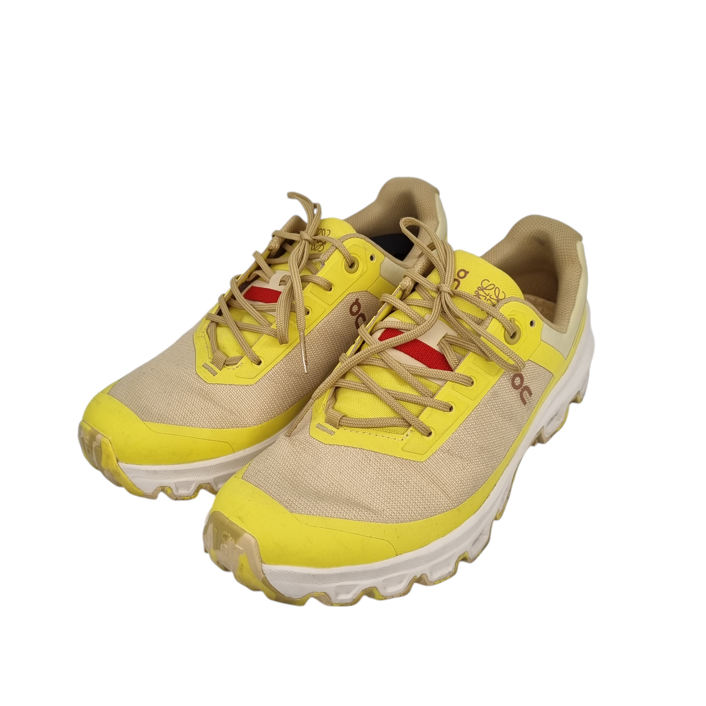 Loewe Ex On Women Shoes Cloudventure Sneakers Yellow Size 38/24