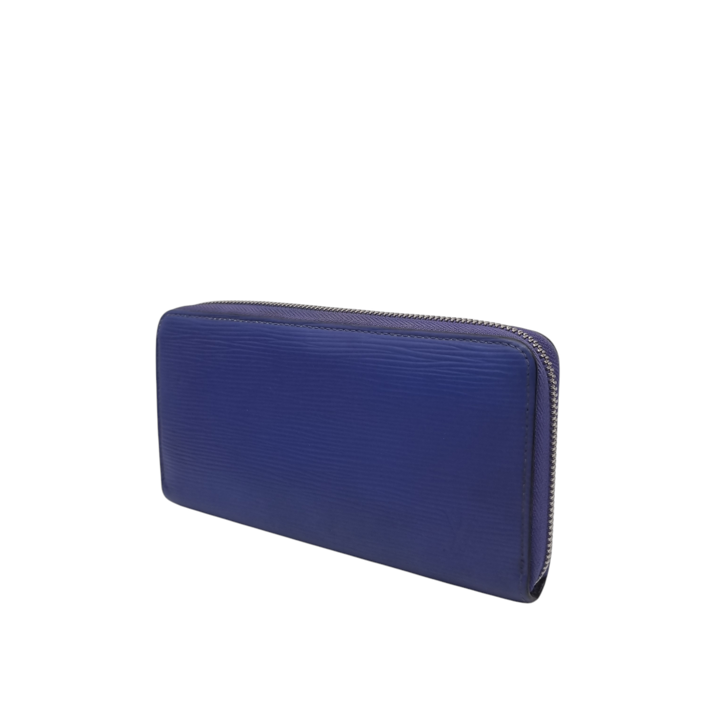 Louis Vuitton Zippy Wallet Blue 2011 Size 19x10