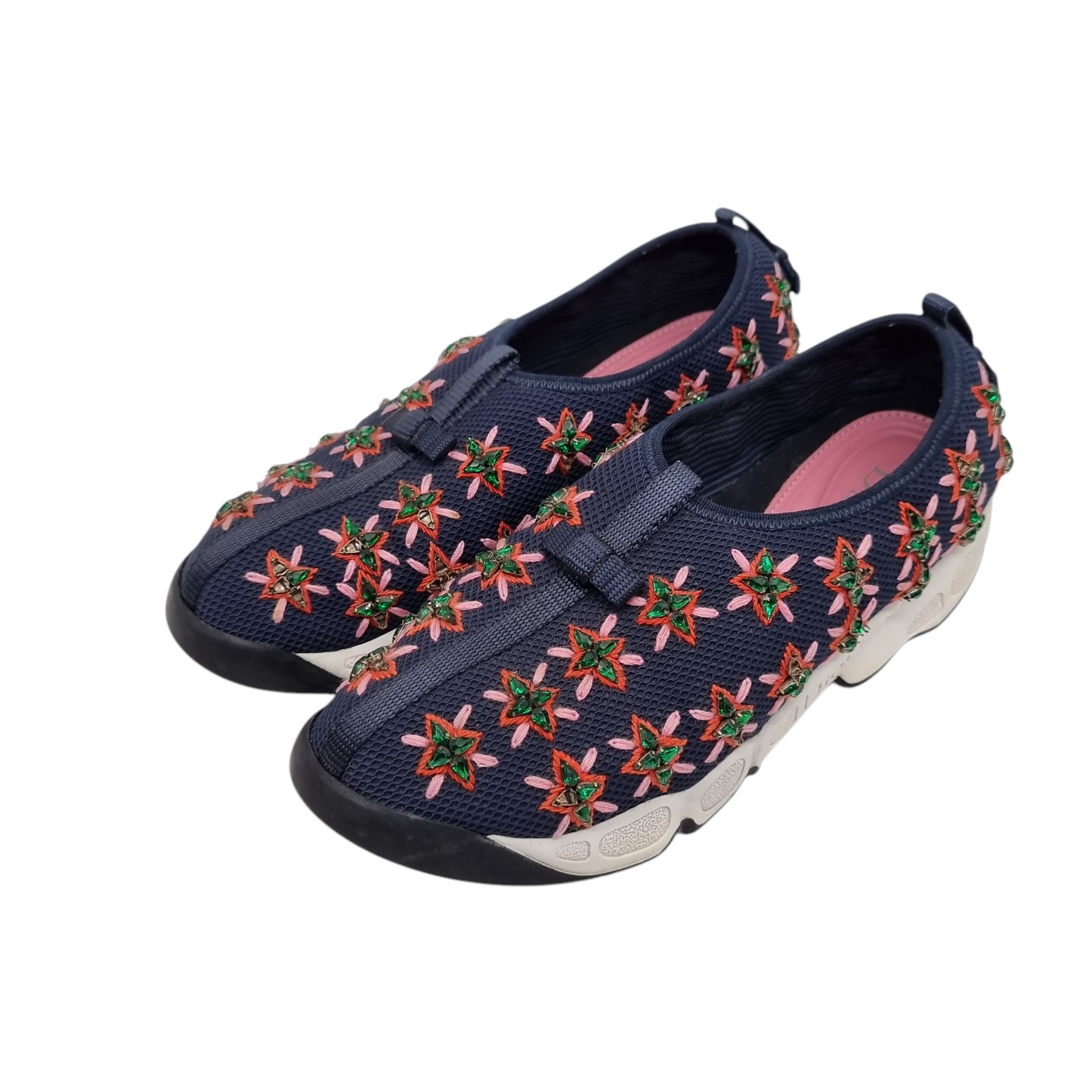 Dior Fusion Flower Blue And Rose Size 38,5/25 Cm