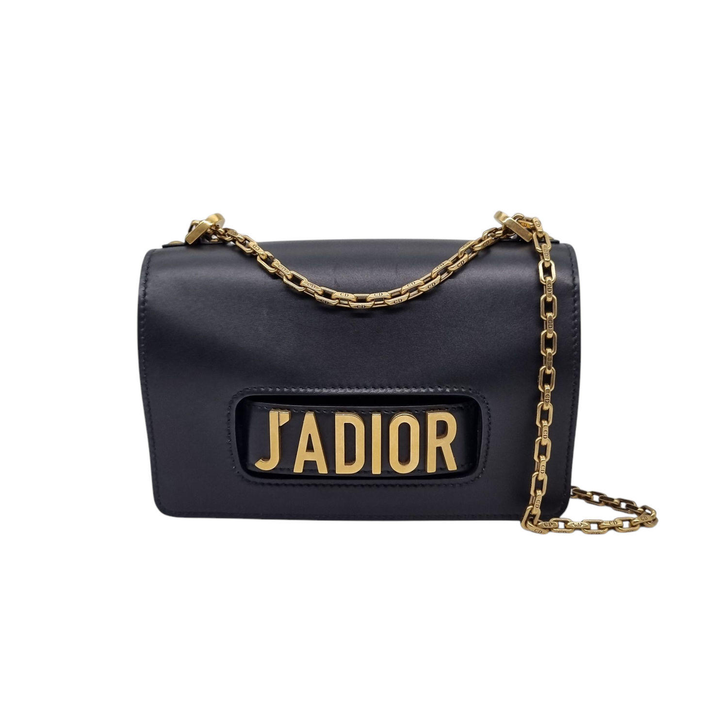 Dior J'adior Revo Flap Bag Black GHW 2017 Size 25x6x17