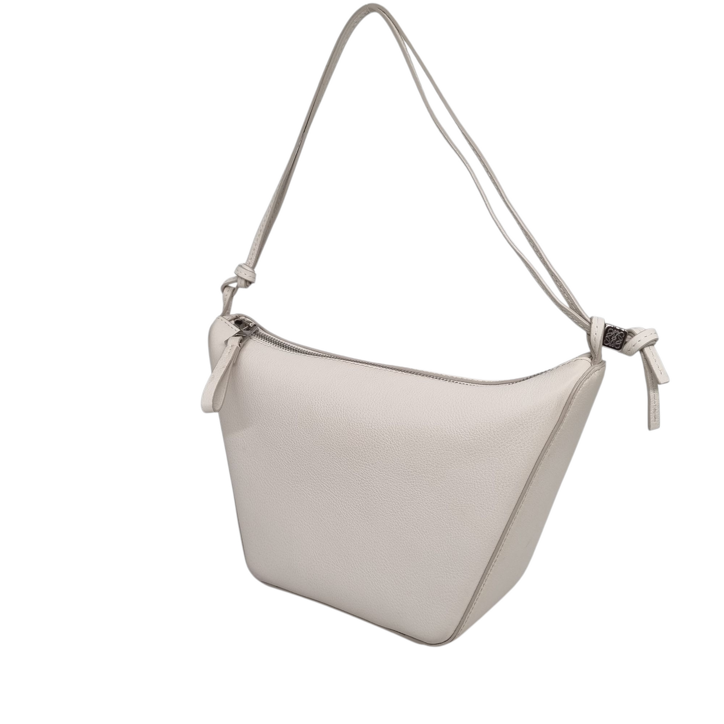 Loewe Hammock Mini Hobo Ivory 2023 Size 15x10x16