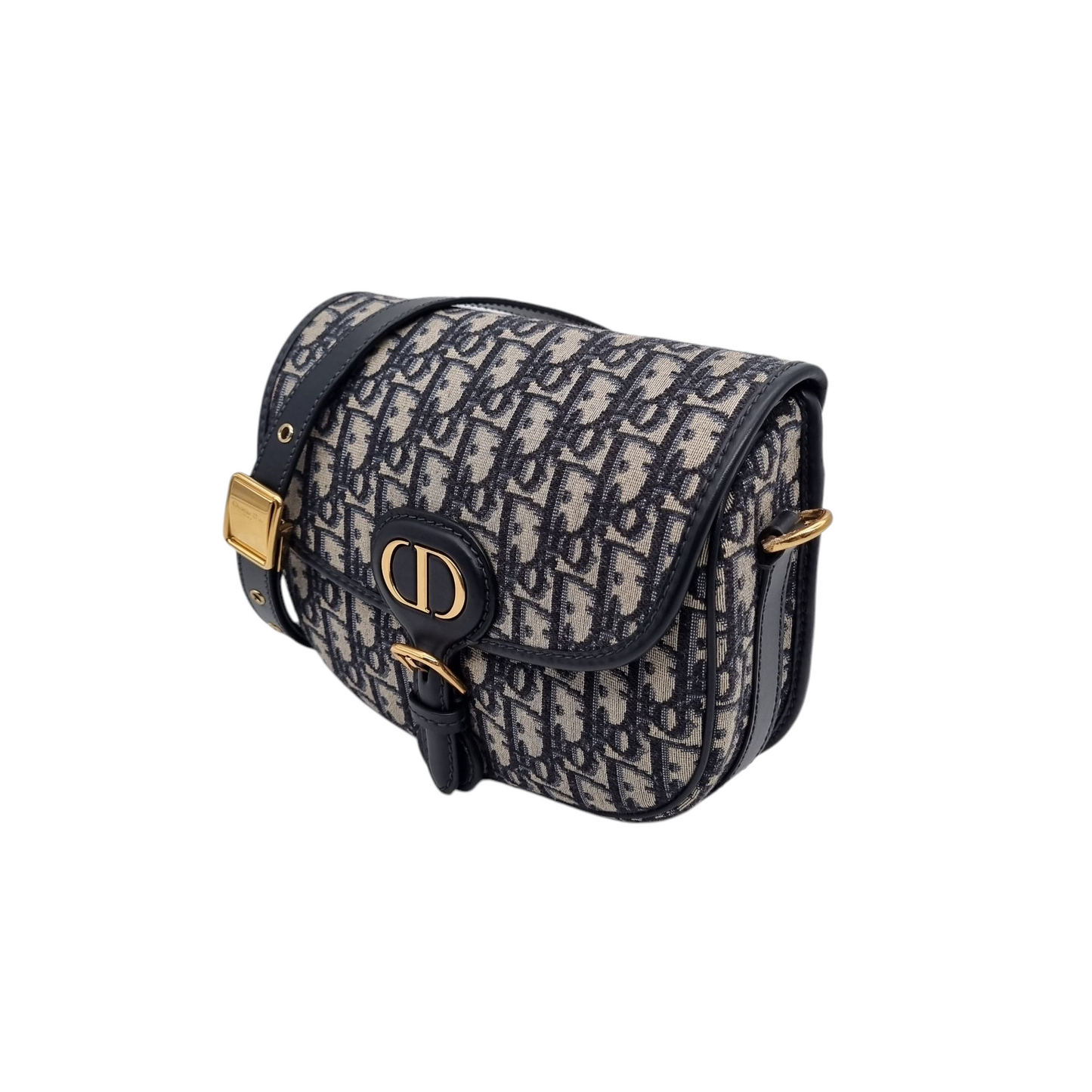 Dior Bobby Oblique Navy Blue 2021 Size 17x6x15