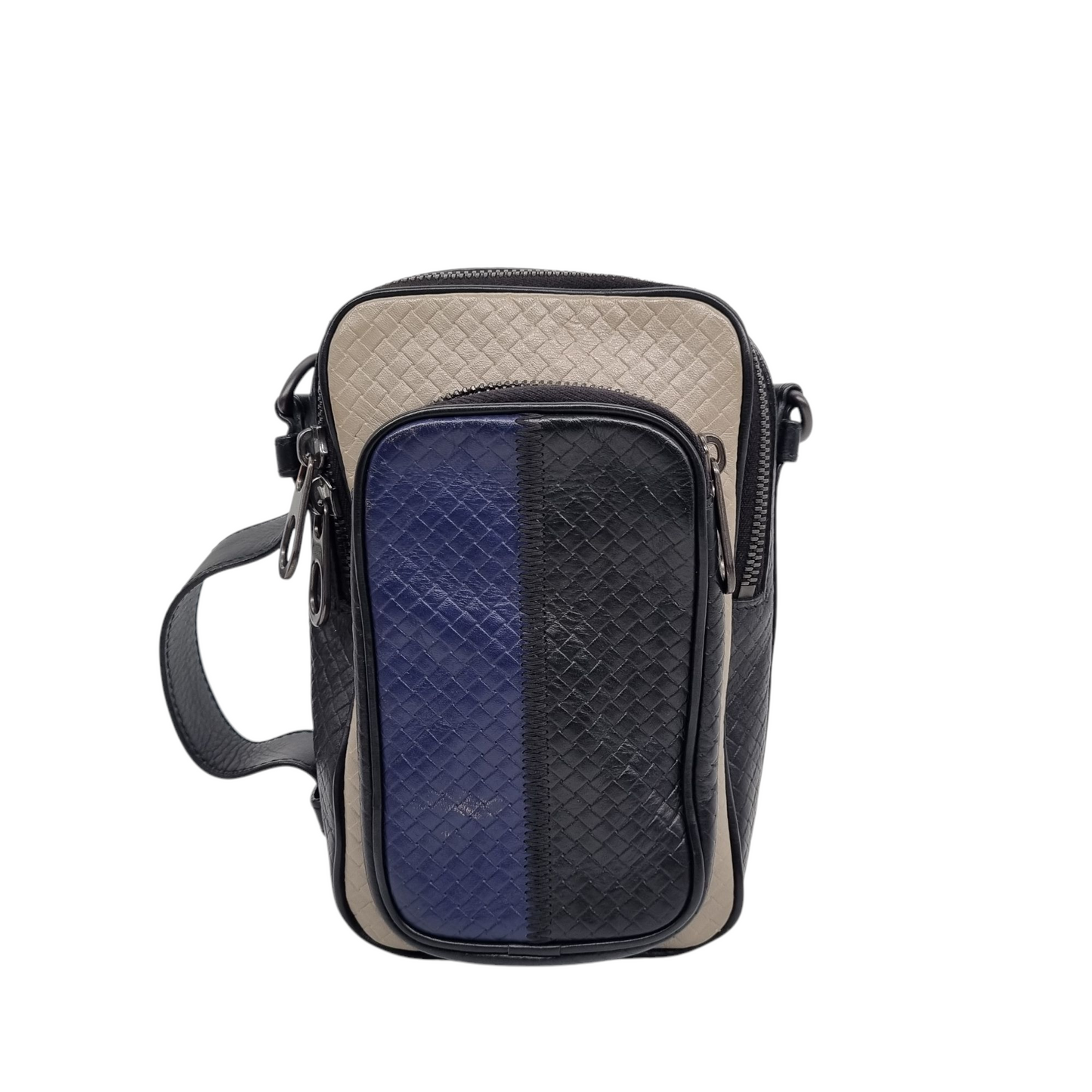 Bottega Veneta Front Pocket Crossbody Bag Multicolor Size 12x7x21