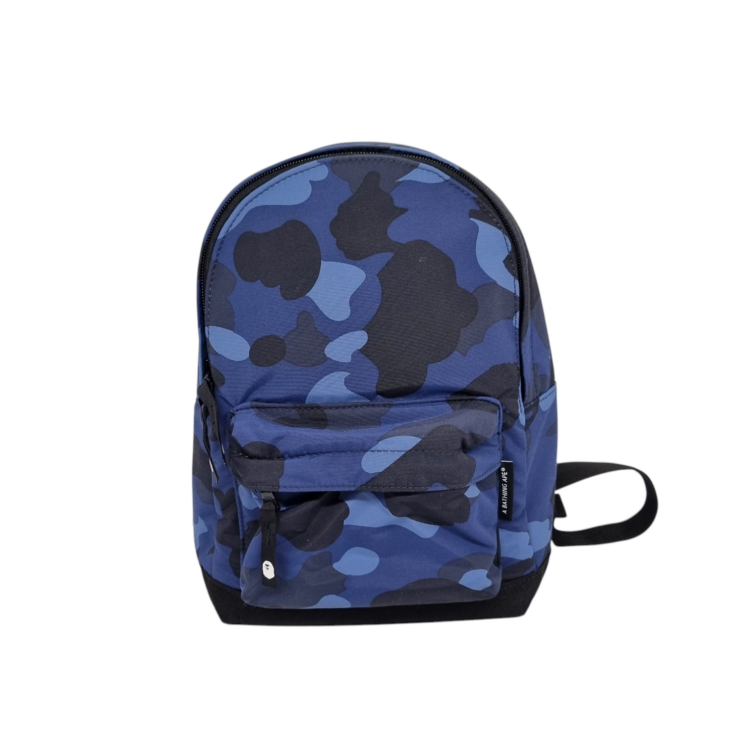 Bathing Ape Backpack Blue Navy Size 23x13x31