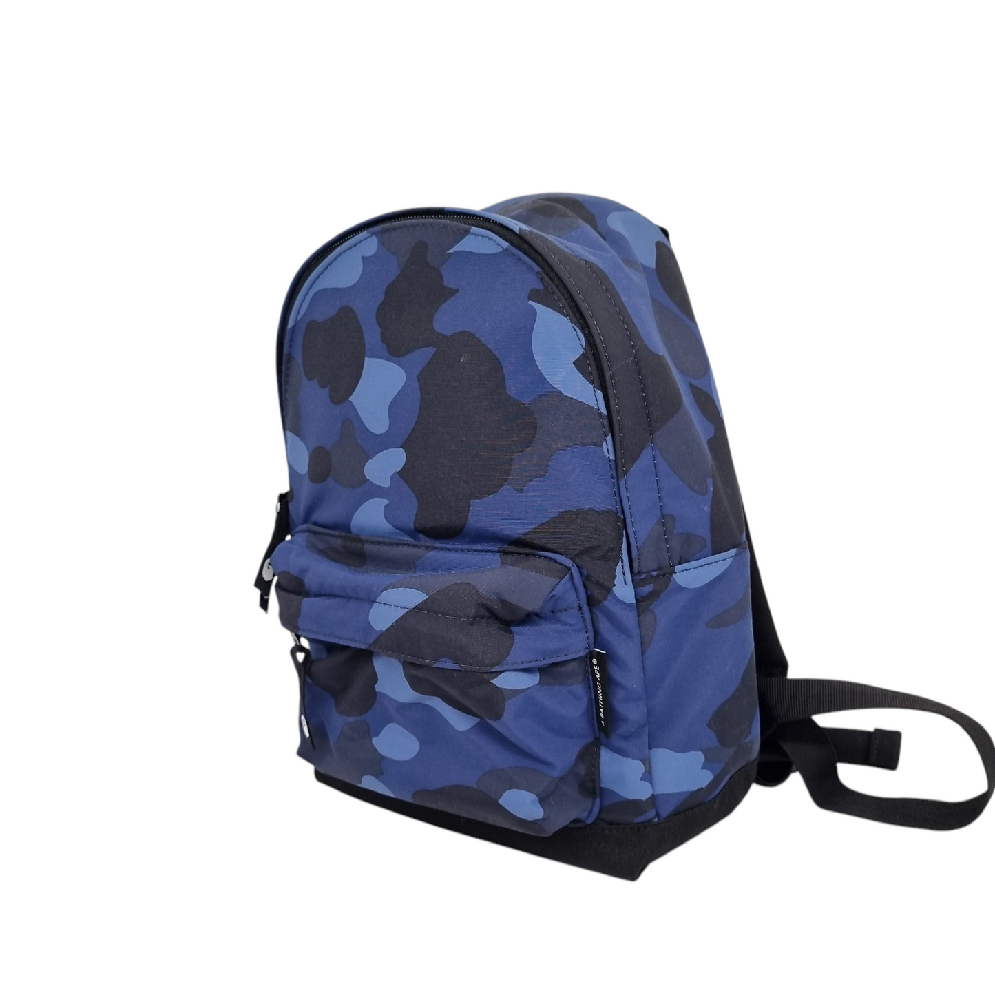Bathing Ape Backpack Blue Navy Size 23x13x31