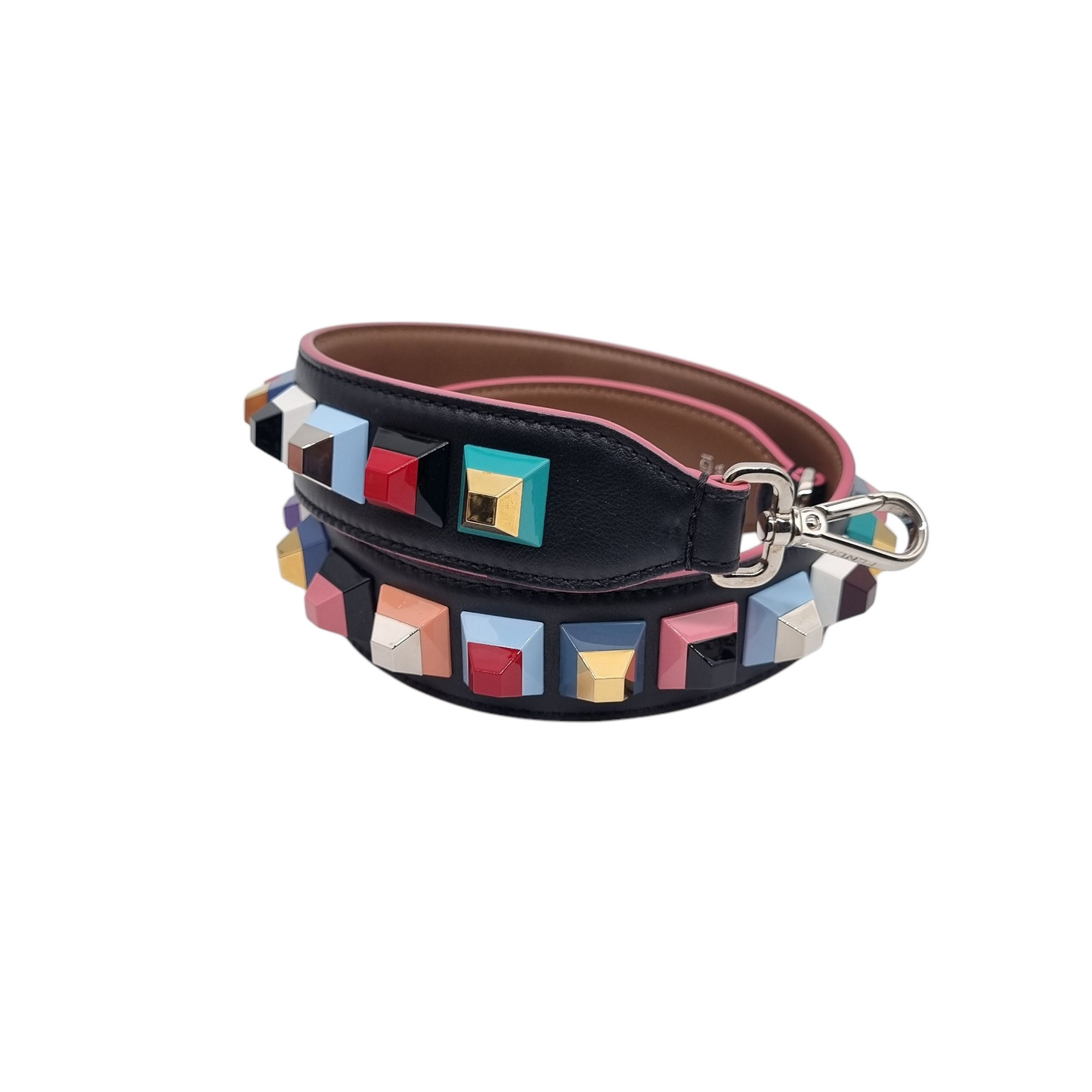 Fendi Strap Black Multicolor 2018 P.83cm