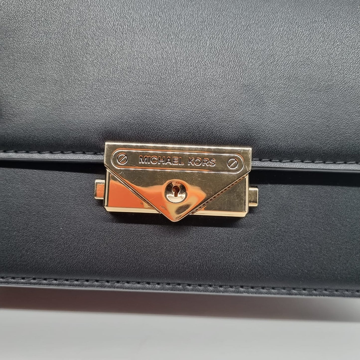 Michael Kors Mini CECE shoulder Bag Black Size 22x5x14