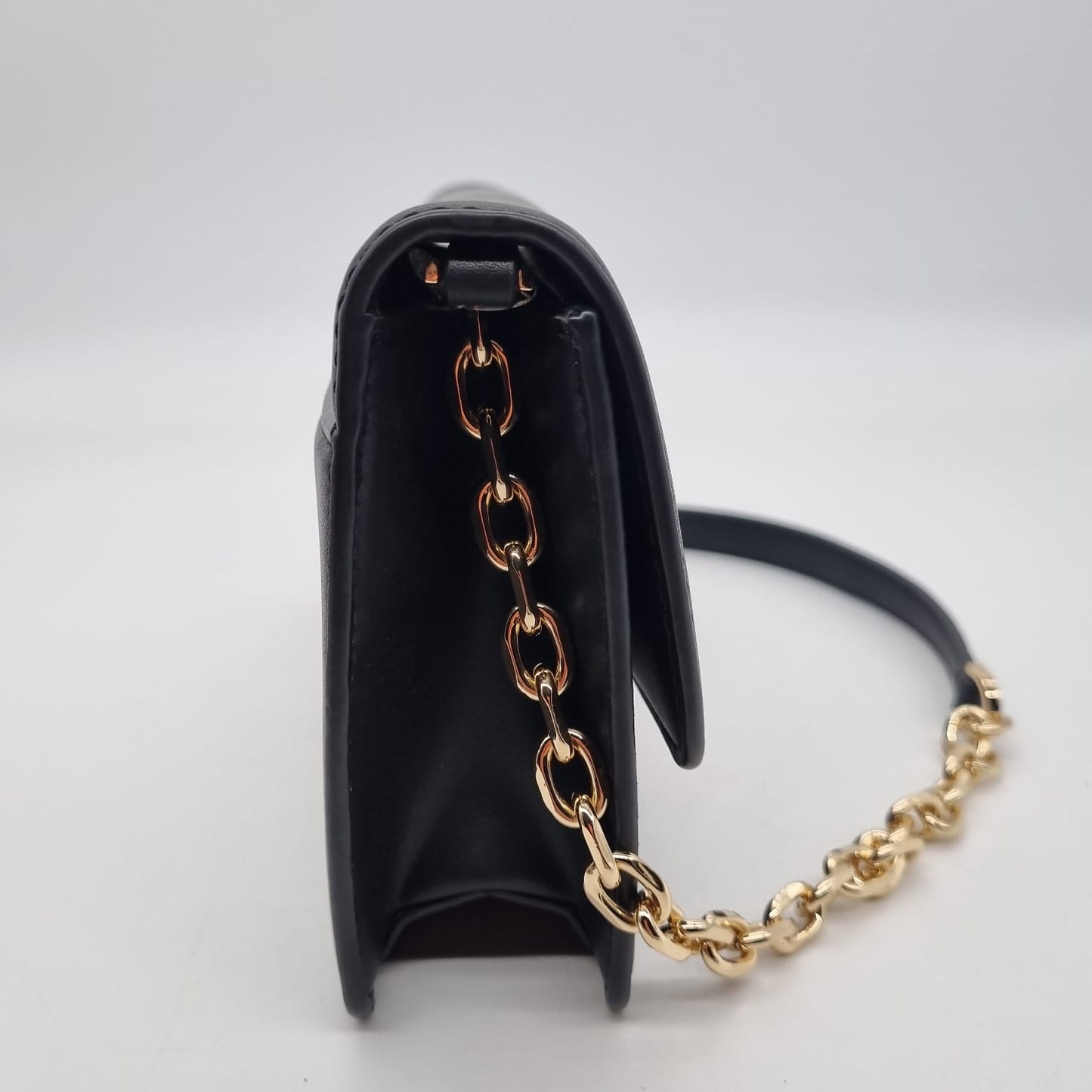 Michael Kors Mini CECE shoulder Bag Black Size 22x5x14
