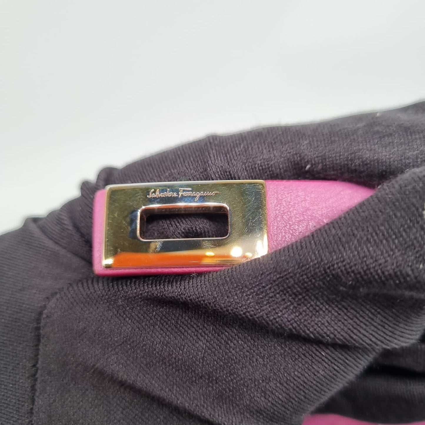 Salvatore Ferragamo Anomone Bracelet Purple P. 37,5