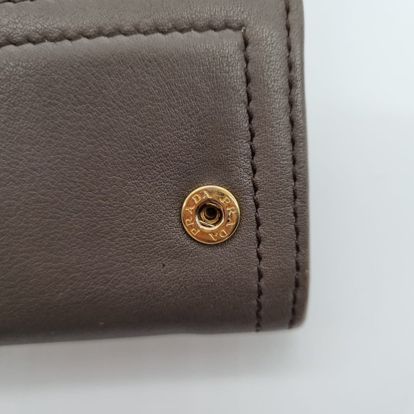 Prada Wallet 1NE011 Logo Jacquard Corda Brucia Size 19x9