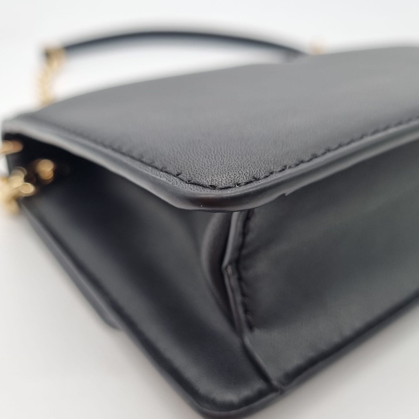 Michael Kors Mini CECE shoulder Bag Black Size 22x5x14