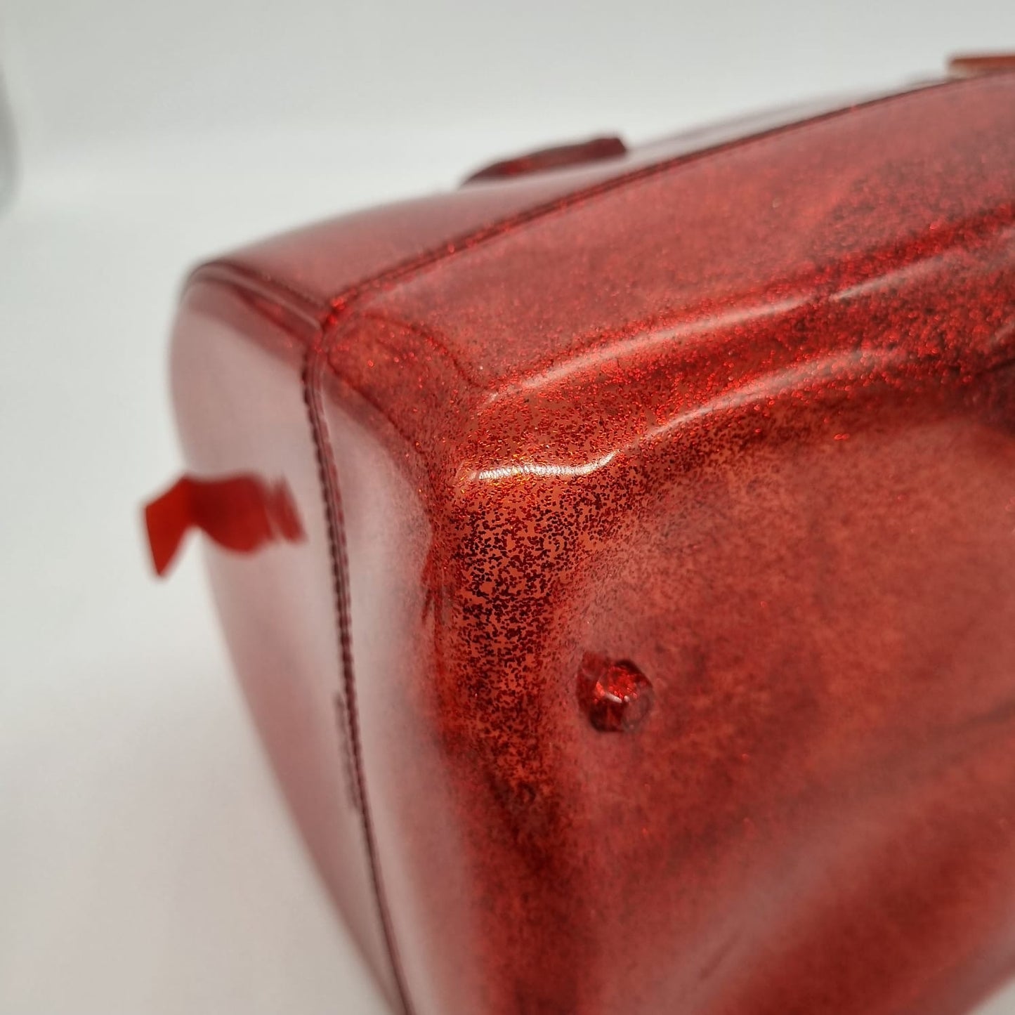 Furla Speedy Candy Red Metalic size 30x17x25