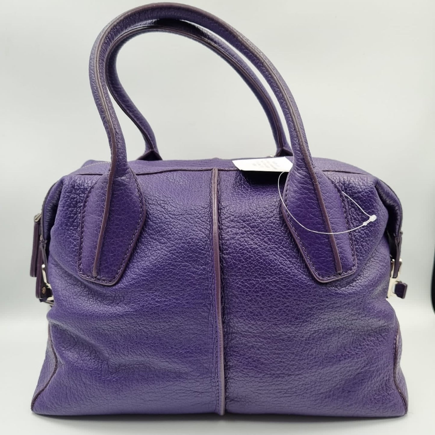 Tod's D-Styling Convertibles Bauletto Purple SHW Size 35x15x24