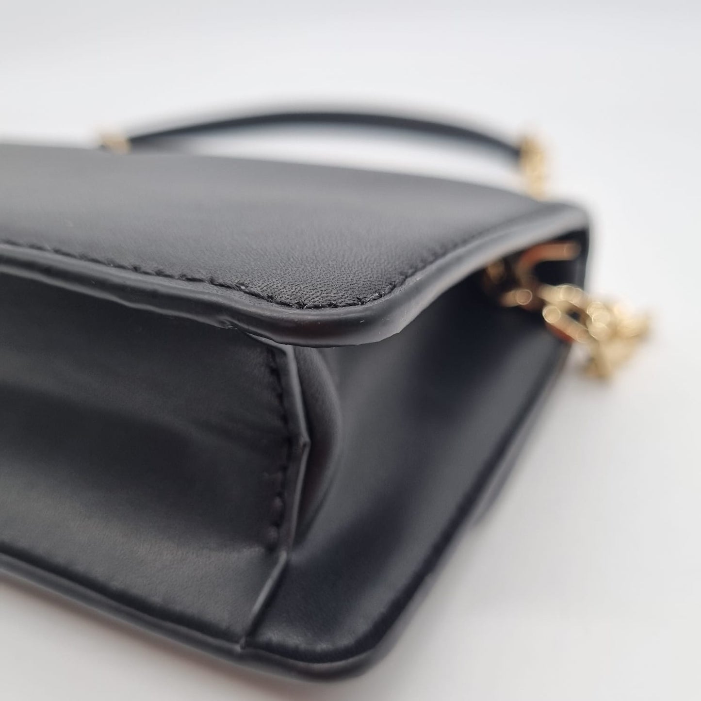 Michael Kors Mini CECE shoulder Bag Black Size 22x5x14