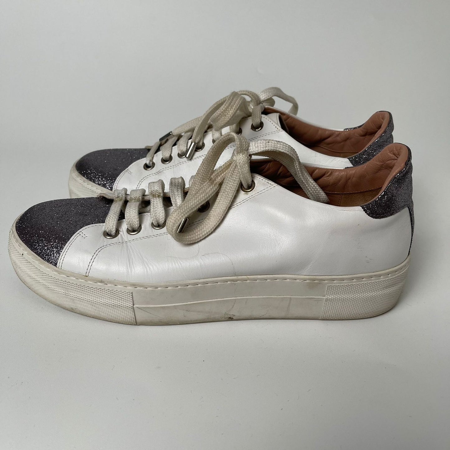 Altiebassi Sneakers White Glitter