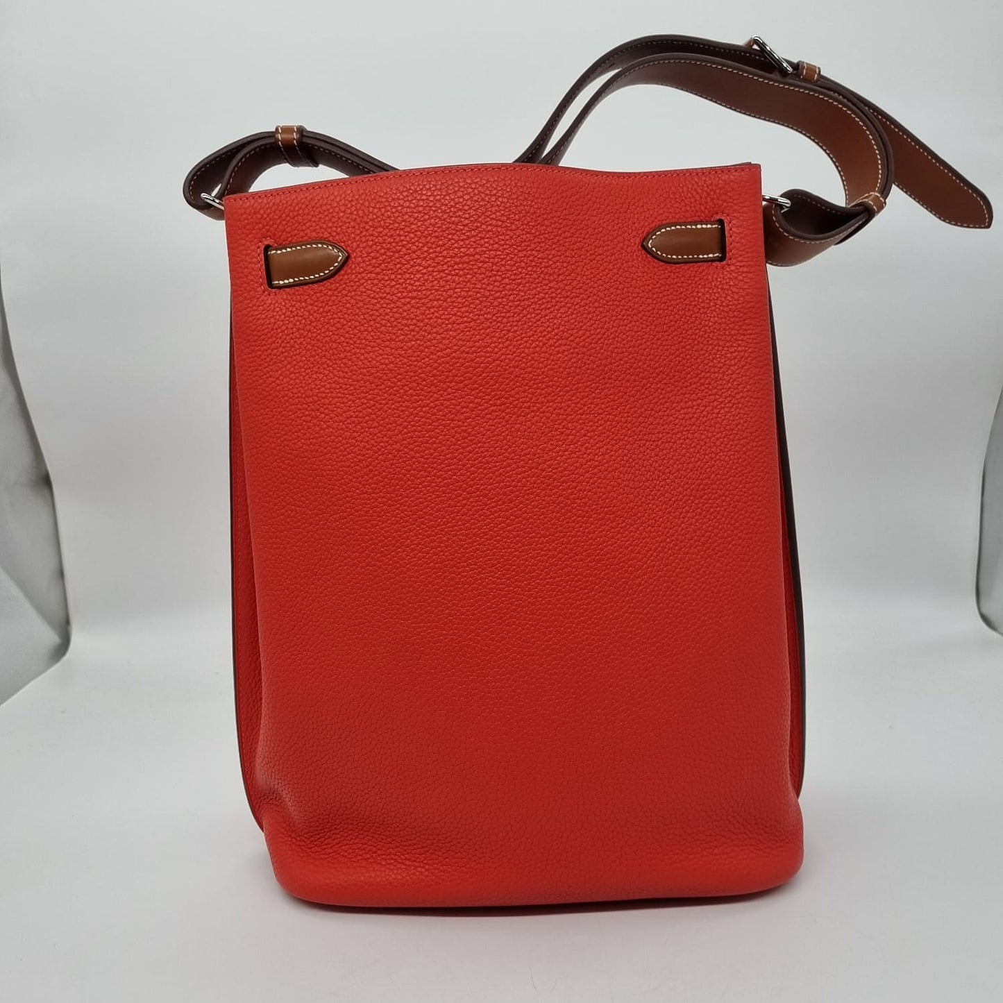 Hermes So Kelly 26 Feu Clemence #R 2014 Size 22x11x31
