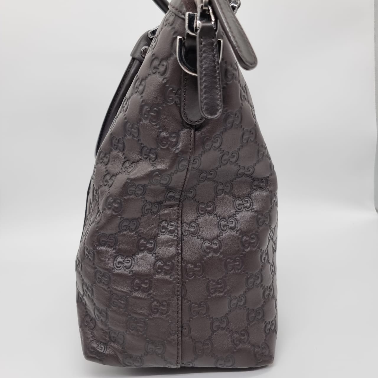 Gucci Guccisima Hobobag Darkbrown size 35x16x35