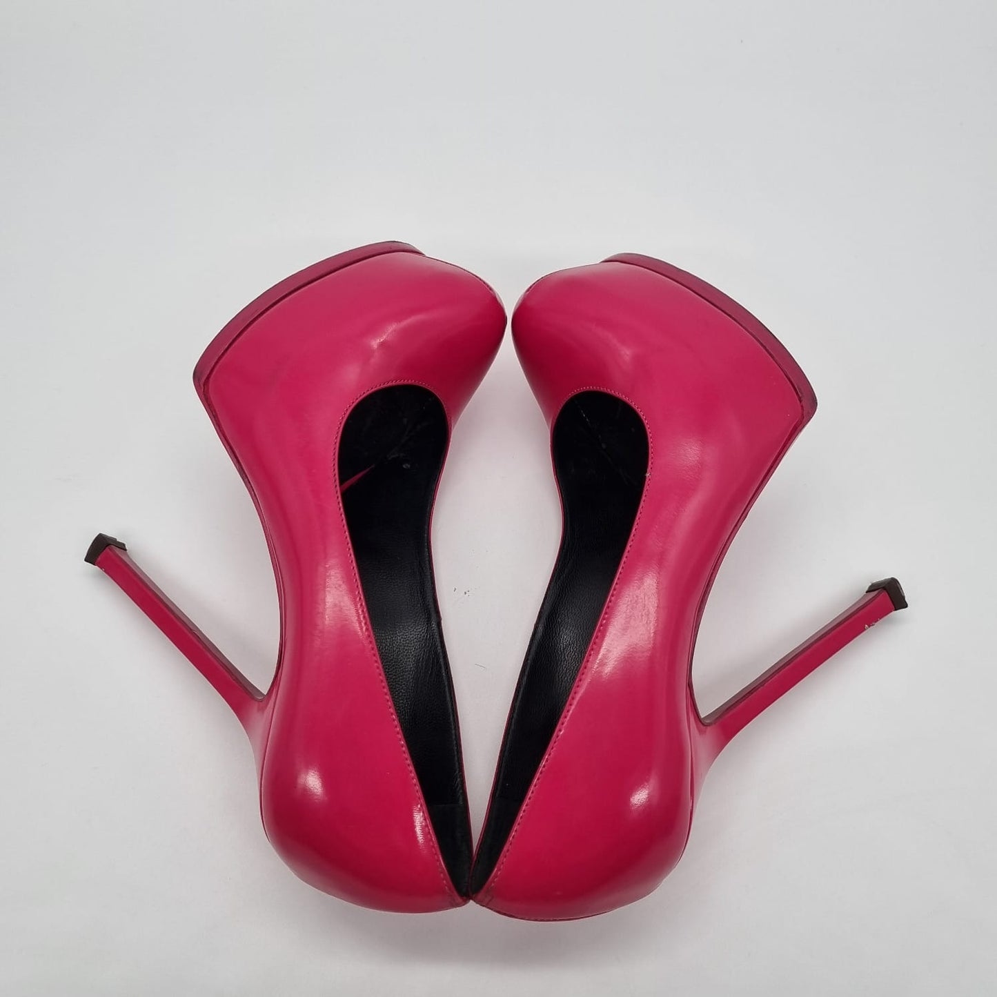 Yves Saint Laurent Tribtoo Pump Heels Pink Fucshia Size 36/23