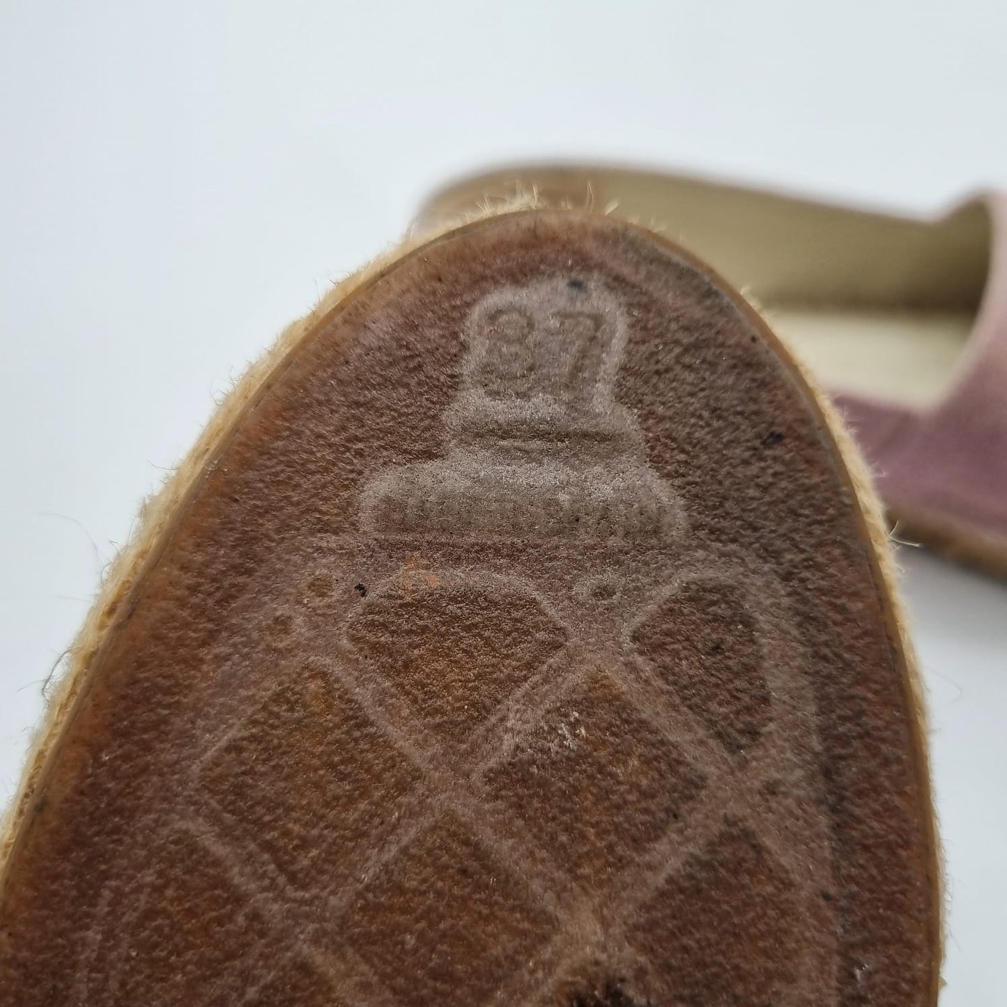Chanel Espadrilles Canvas Pink Size 37/23