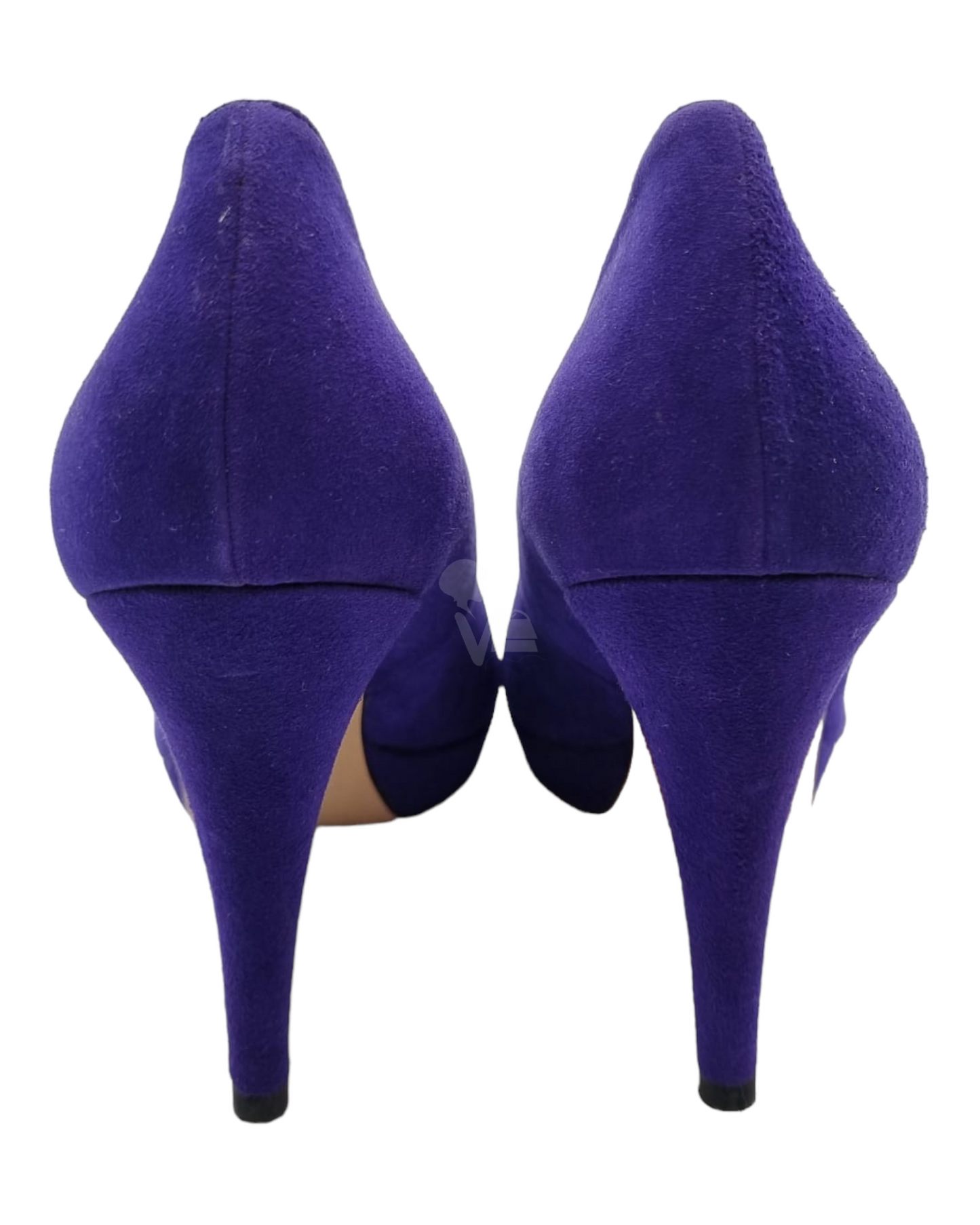Karren Millen Heels Blue Suede Size 39/25