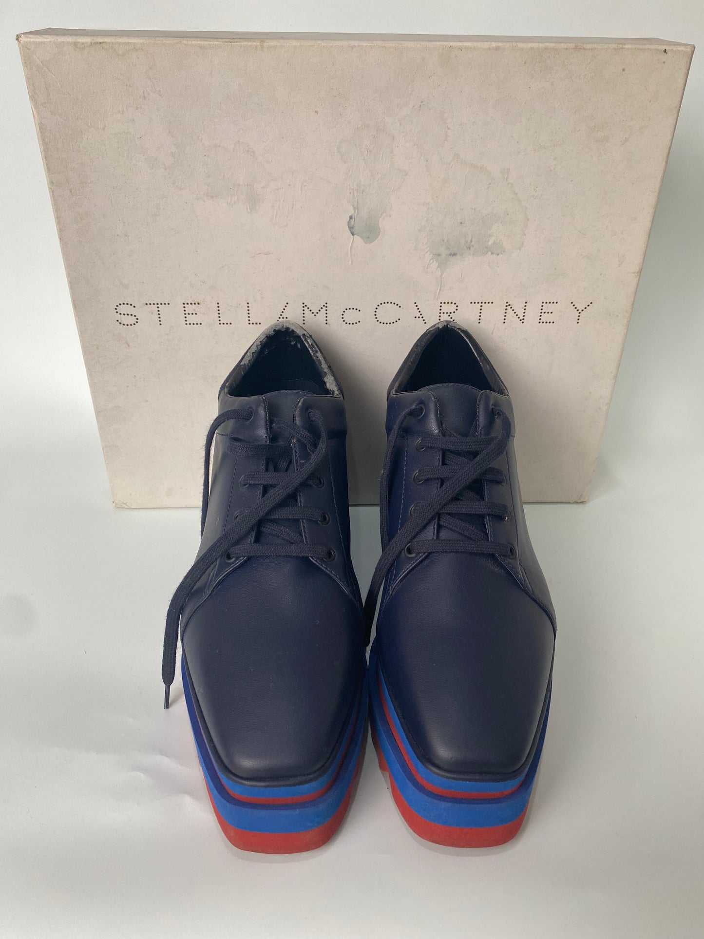 Stella McCartney Elyse Sneaker Navy Blue