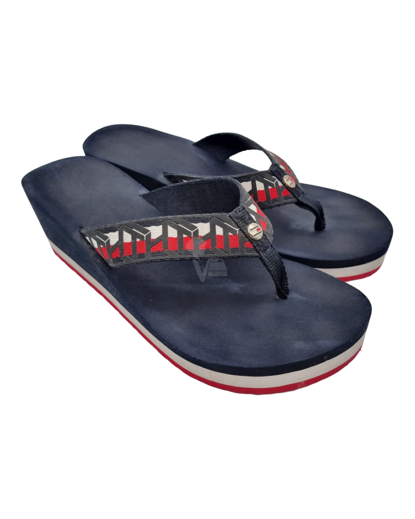 Tommy Hilfiger Woven Webbing Sandals Navy insole 25,5