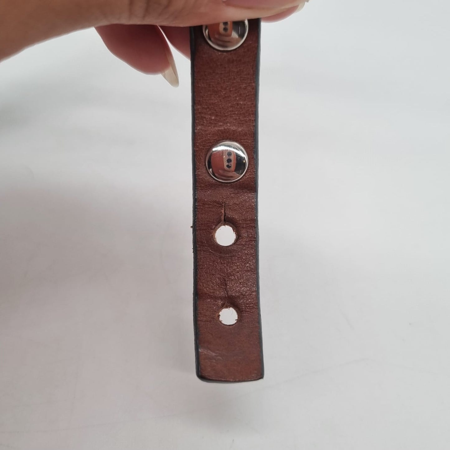 Tory Burch Double Tour Bracelet Snake Skin