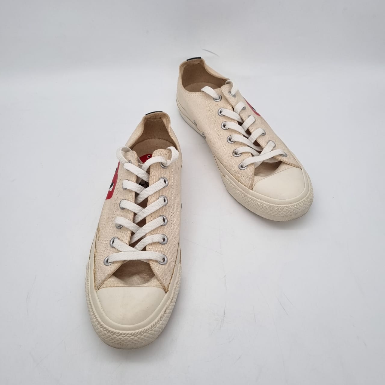 Converse X CDG All Star Ivory Size 7,5/26