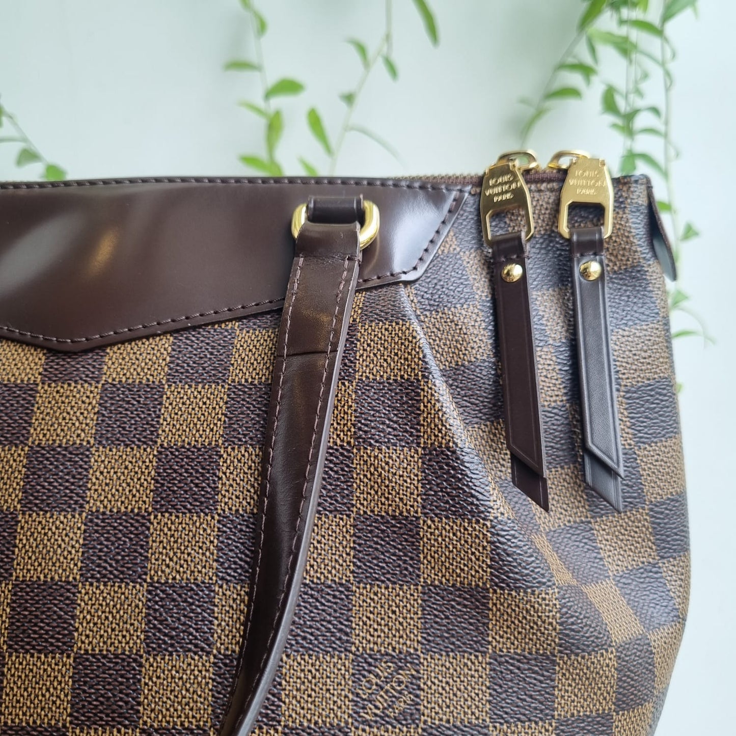 Louis Vuitton Westminster Damier Ebene 2012 Size 25x14x24