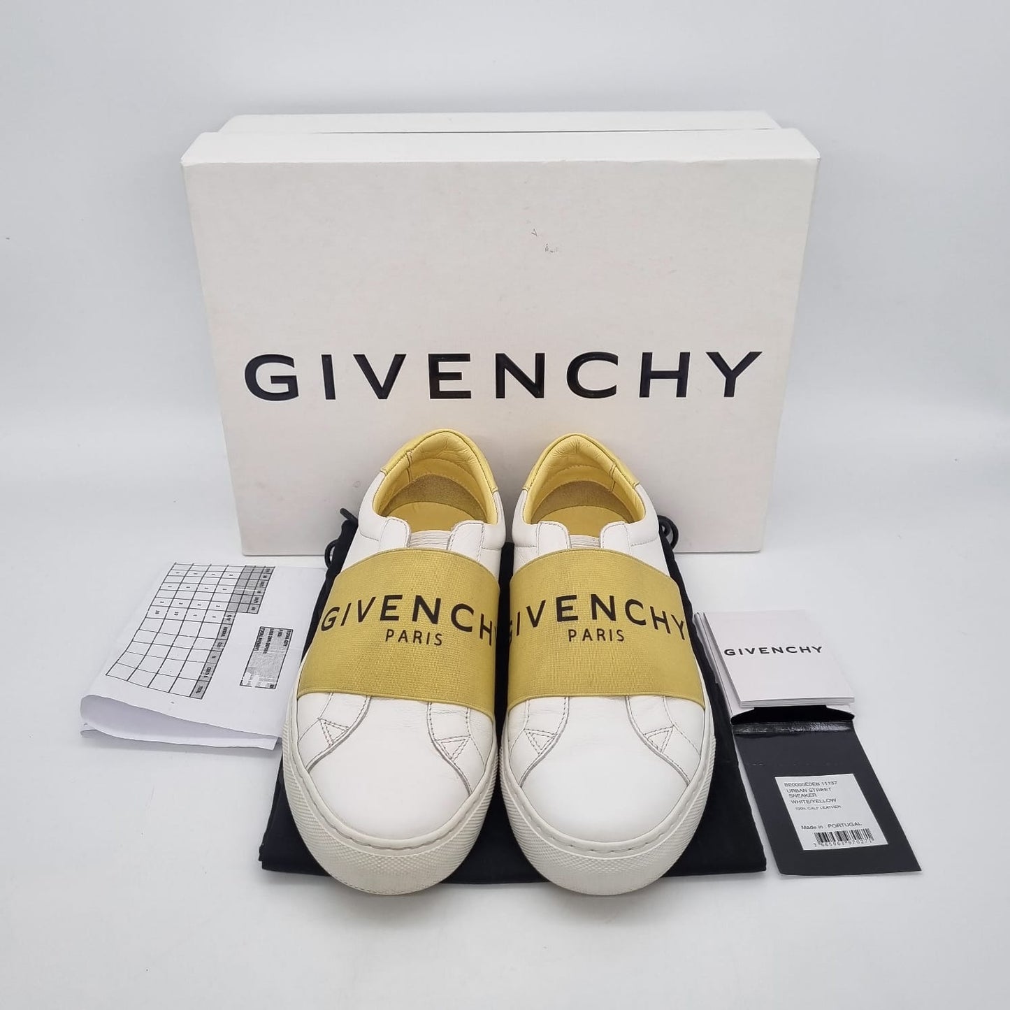 Givenchy Urban Street White Yellow Size 37/24